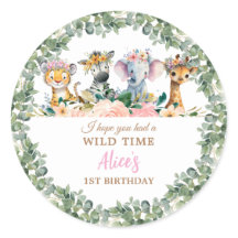 Feestbeesten Safari Meisje Jungle Wild