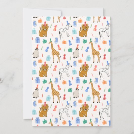 Feestbeesten Uitnodiging (Achterkant)