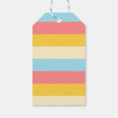 Feestbeesten Whimsical Kinderverjaardag Bedankt Cadeaulabel (Achterkant)