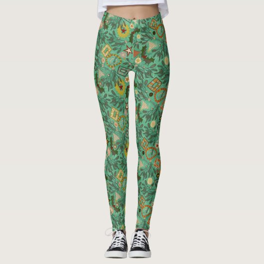 feestbessen leggings (Voorkant)
