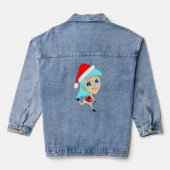 feestbiefstuk denim jacket (Achterkant)