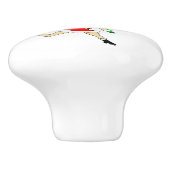 feestbiefstuk keramische knop (Zijkant)