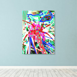 feestbloem canvas afdruk