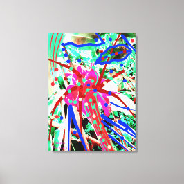 feestbloem canvas afdruk