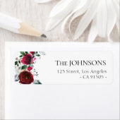 feestbloemen kerst etiket (Insitu)