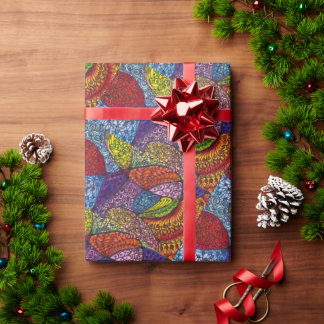 Feestcadeauwikkelrol - Groovy Cadeaupapier
