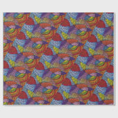 Feestcadeauwikkelrol - Groovy Cadeaupapier (Vlak)