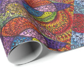 Feestcadeauwikkelrol - Groovy Cadeaupapier (Rol Hoek)