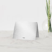 Feestcake Lavendel Bloemige Waterverf Elegant Bedankkaart (Achterkant)