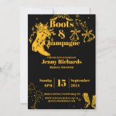 Feestchampagne Kaart (Voorkant)