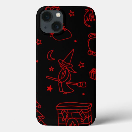 feestdag befana black Case-Mate iPhone case (Achterkant)