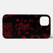 feestdag befana black Case-Mate iPhone case (Achterkant (horizontaal))