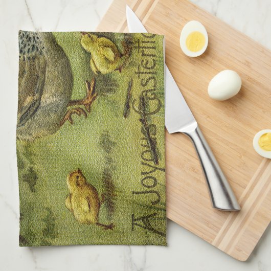  feestdag bij Pasen Theedoek (Quarter Fold)