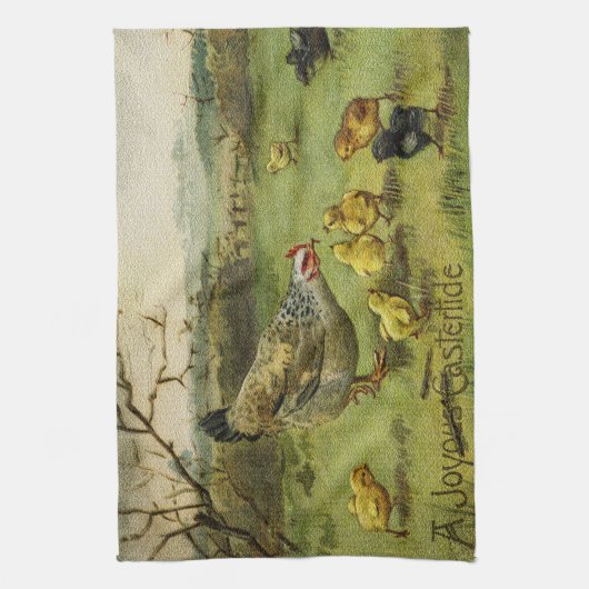 feestdag bij Pasen Theedoek (Verticaal)