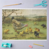  feestdag bij Pasen Tissuepapier (Craft)