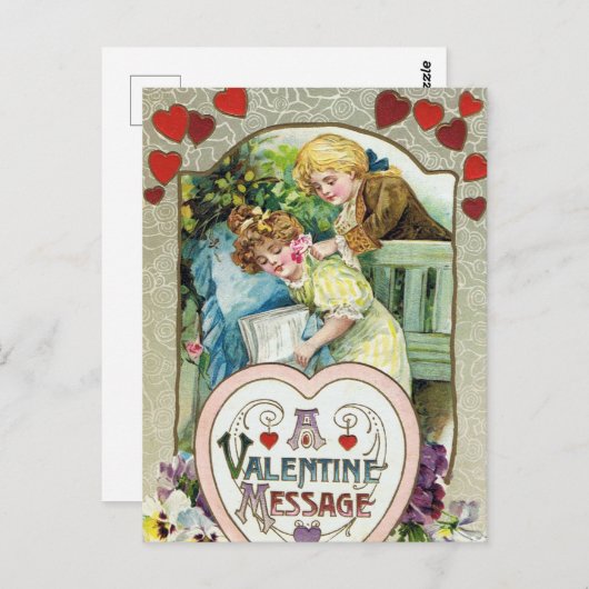  feestdag briefkaart (Voorkant / Achterkant)