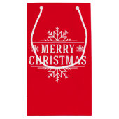 feestdag cadeau voor pretkerst klein cadeauzakje (Achterkant)