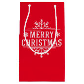 feestdag cadeau voor pretkerst klein cadeauzakje (Voorkant)