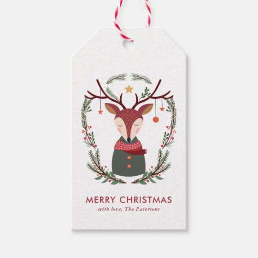 feestdag cadeaulabel (Voorkant)