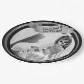 Feestdag Dodenfeest Suiker Schedel Zeemeermin Goth Papieren Bordje (Gekanteld)