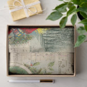  feestdag Ephemera ontkoppelen Victoriaans stijl Tissuepapier (Geschenk)