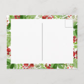 feestdag feestdag feestdag feestdag aankondigingskaart (Achterkant)