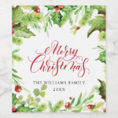 feestdag feestdag feestdag voor feestdag in Holly Wijn Etiket (Enkel label)