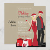 feestdag feestdag kerstmis kaart (Voorkant / Achterkant)