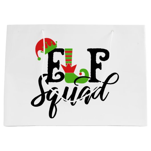 feestdag feestdag voor feestdagen groot cadeauzakje (Voorkant)