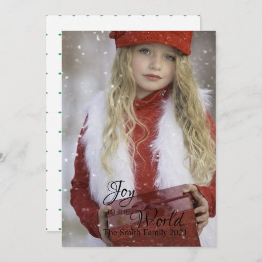  feestdag feestdagenkaart (Voorkant / Achterkant)