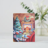 feestdag feestdagenkaart (Staand voorkant)