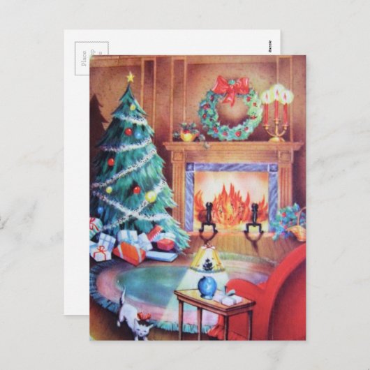 feestdag feestdagenkaart (Voorkant / Achterkant)