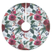  feestdag Grenadine Red Mistletoe Kerstmis Kerstboom Rok (Voorkant)