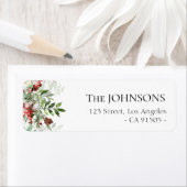 feestdag groen kerstfeest etiket (Insitu)