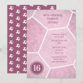 feestdag in dusty - roze giro kaart (Voorkant / Achterkant)