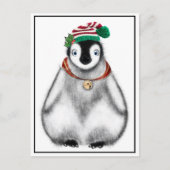 feestdag in Penguin | tandwielen Briefkaart (Voorkant)