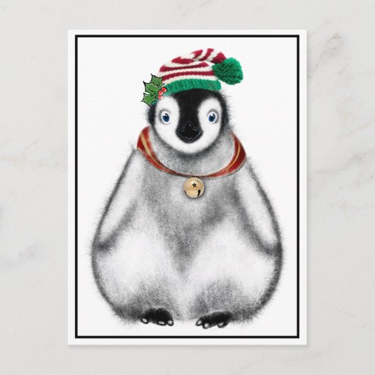 feestdag in Penguin | tandwielen Briefkaart (Voorkant)