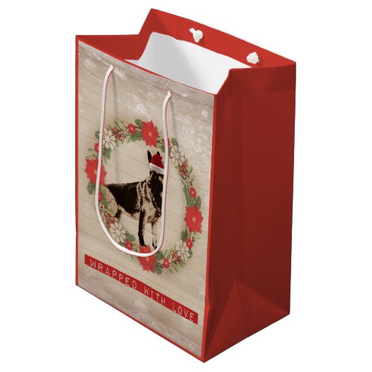  feestdag in Shepherd Medium Cadeauzakje (Voorkant Gekanteld)