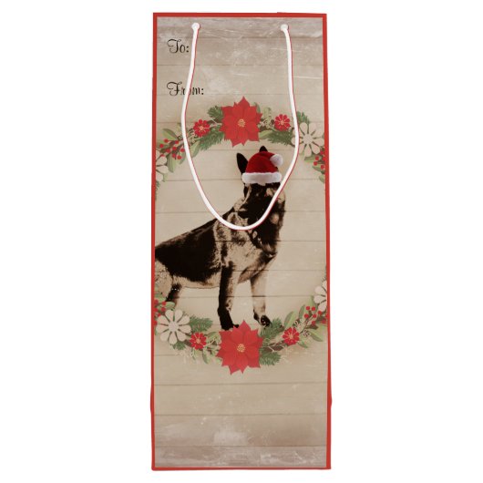  feestdag in Shepherd Wijn Cadeautas (Achterkant)