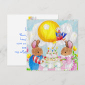 feestdag kaart (Voorkant / Achterkant)