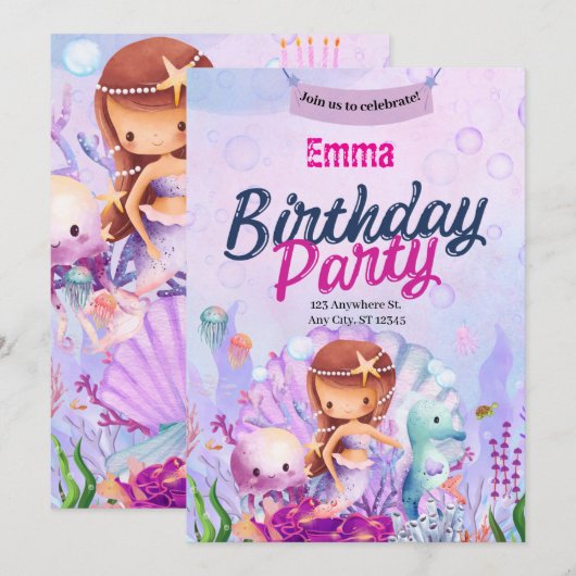 feestdag kaart (Voorkant / Achterkant)