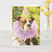 feestdag kaart (Gele Bloem)