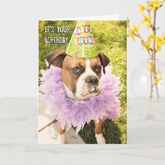 feestdag kaart (Gele Bloem)