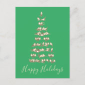  feestdag Kaart artistieke vogels (Voorkant)