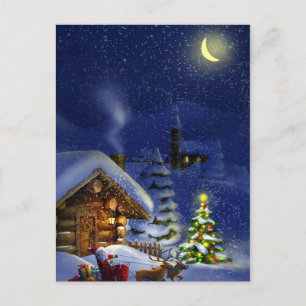  feestdag kerst briefkaart