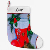  feestdag kerst kleine kerstsok (Voorkant)