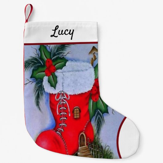  feestdag kerst kleine kerstsok (Voorkant)