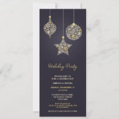 Feestdag Kerst uitnodiging (Voorkant)