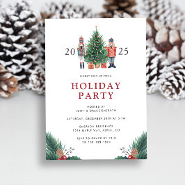 Feestdag Kerst uitnodiging