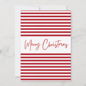 Feestdag Kerstbak Kaart (Achterkant)